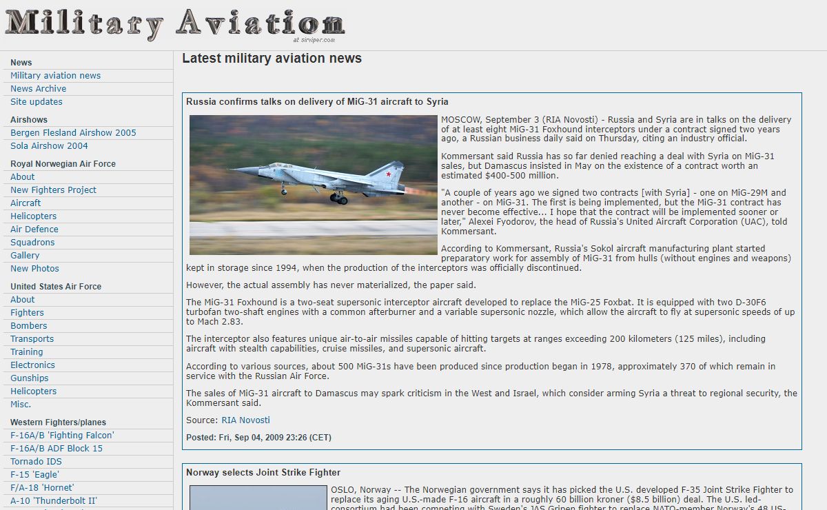 Military Aviation