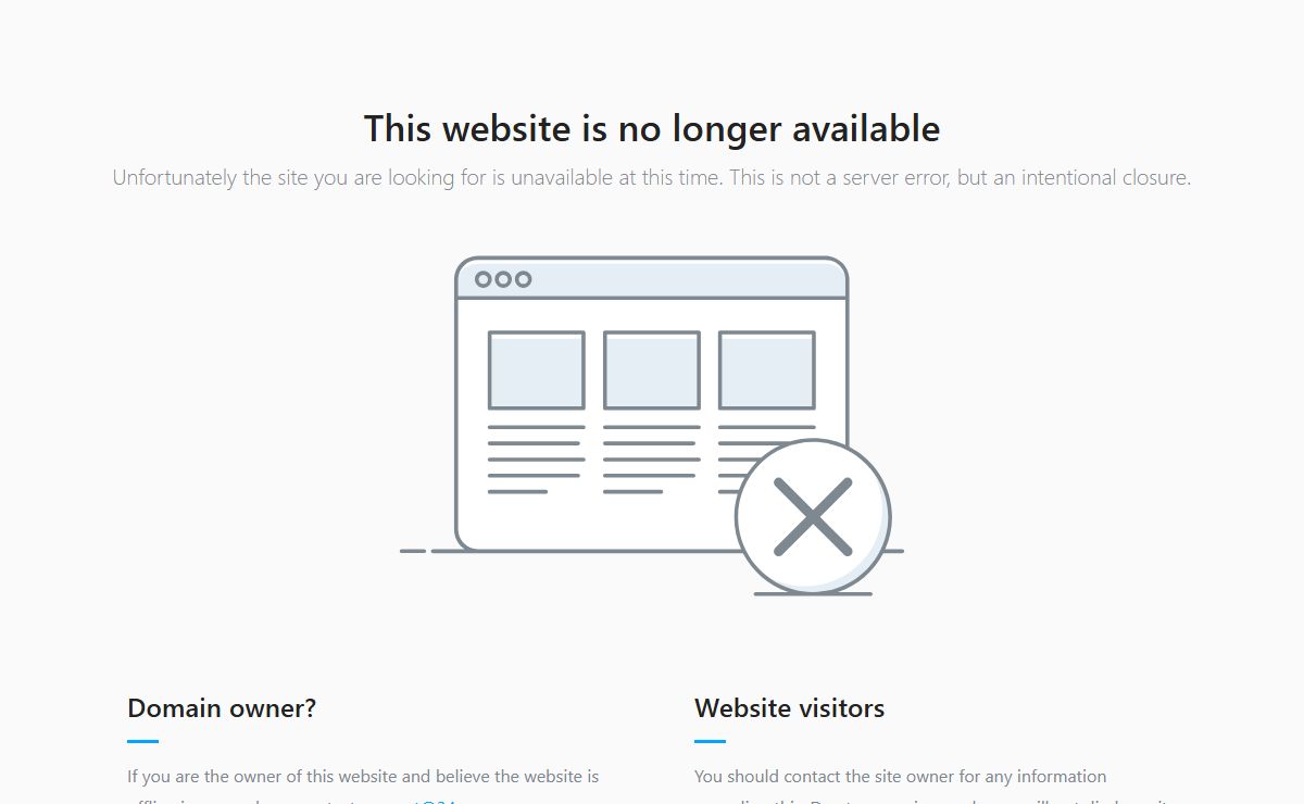 This website is no longer available