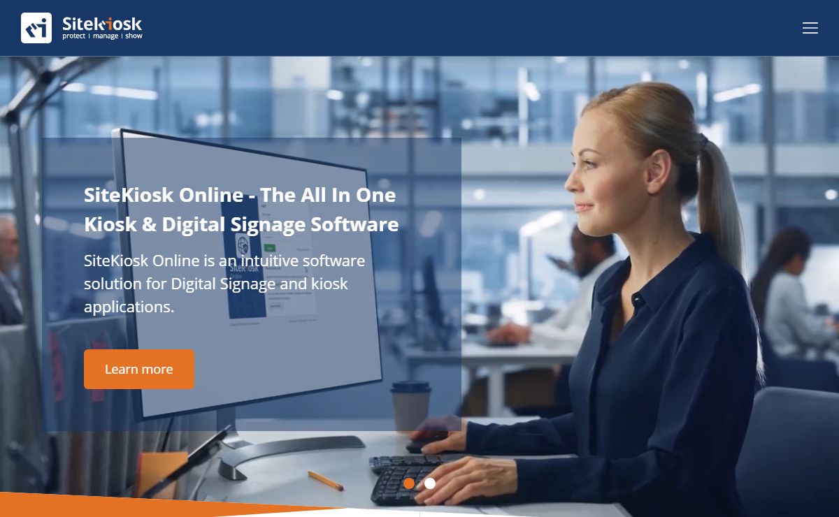 Kiosk Solution & Digital Signage | SiteKiosk™