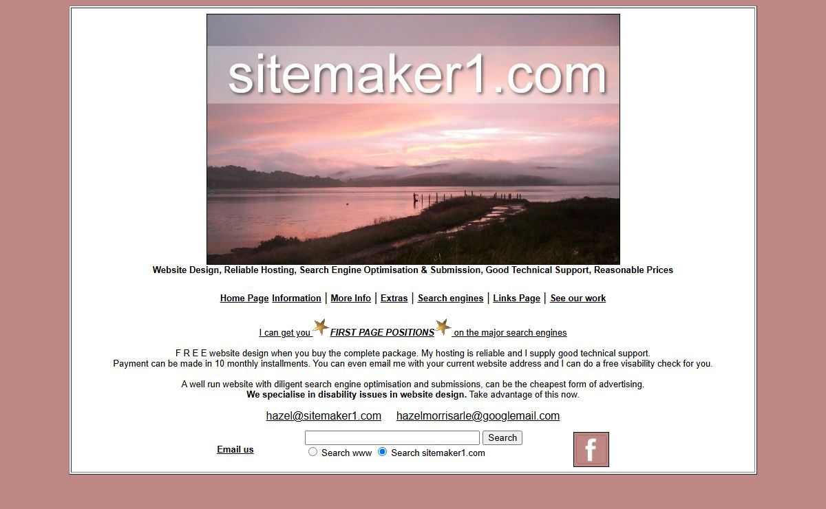 "website design sitemaker1.com", search engine optimisation