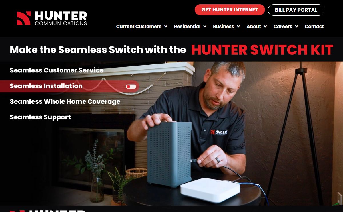 Oregon's Fiber-Optic Internet & Phone Provider | Hunter Communications
