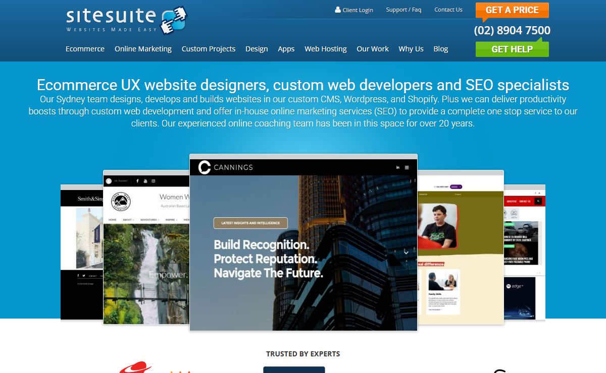 Ecommerce UX web design & development Sydney