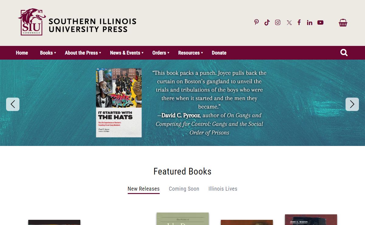 Home - Southern Illinois University Press