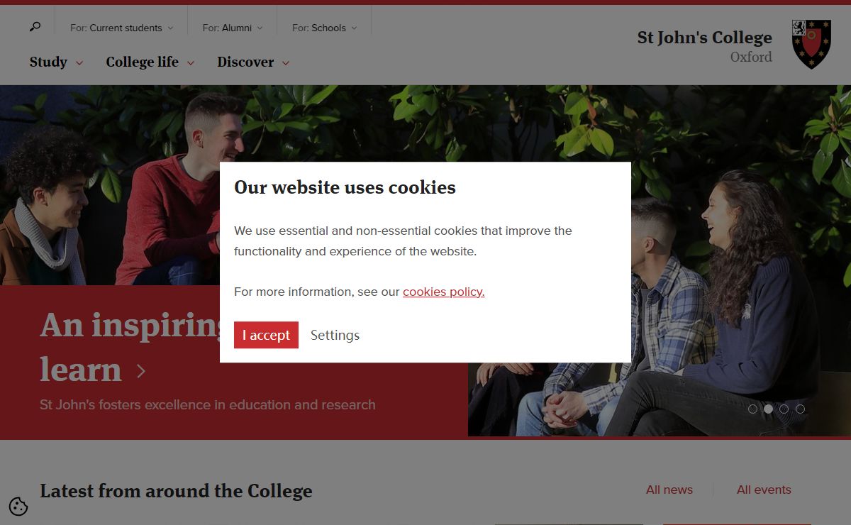 St John's College - University of Oxford