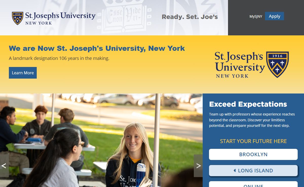 Home | St. Joseph's University, New York
