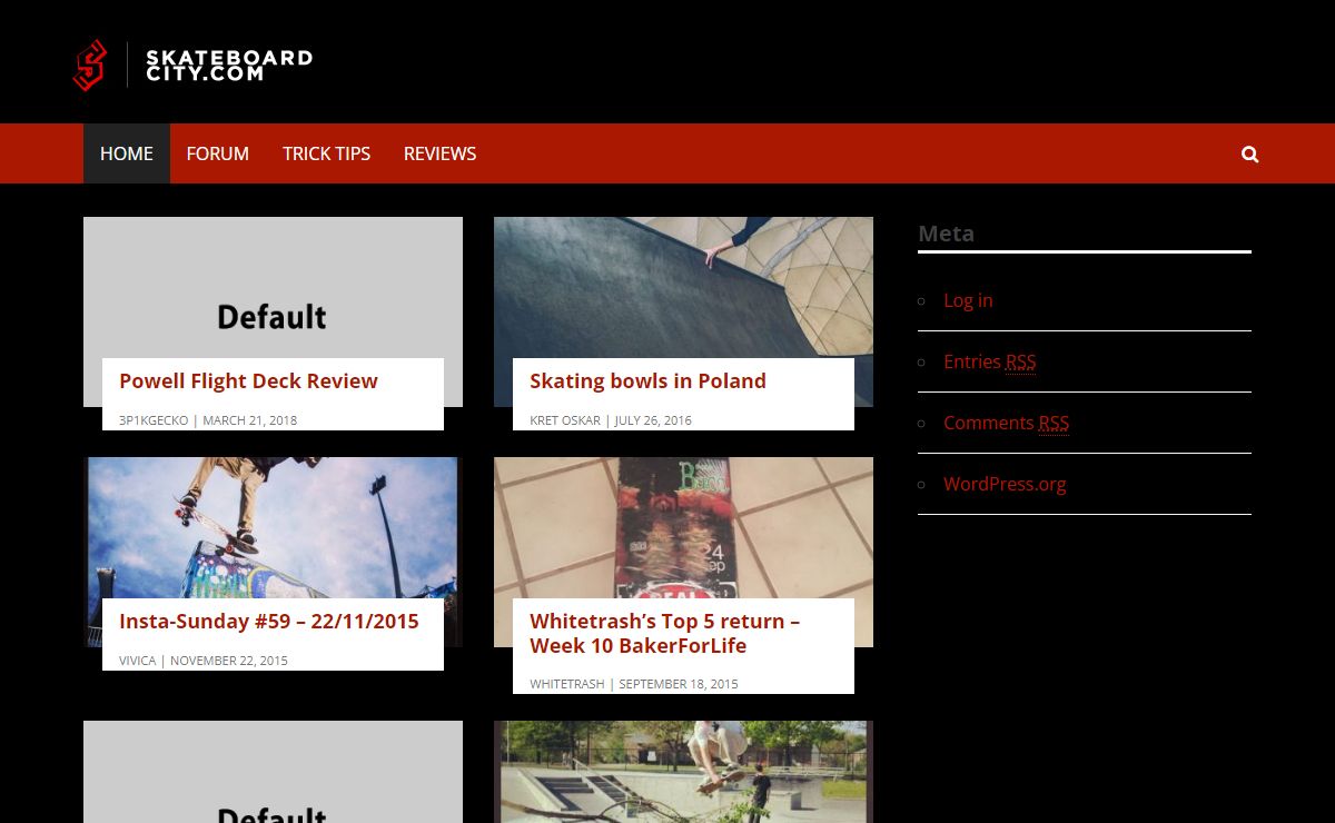 Skateboard-City – Skate the web