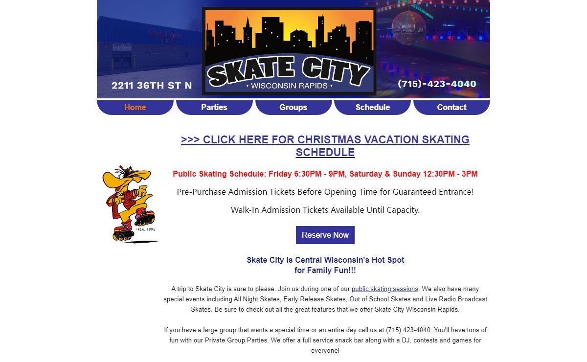 Skate City Wisconsin Rapids
