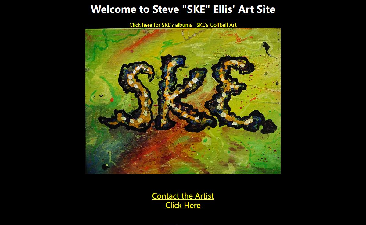 Steve "SKE" Ellis' Art Site
