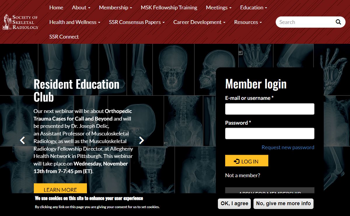 Society of Skeletal Radiology |