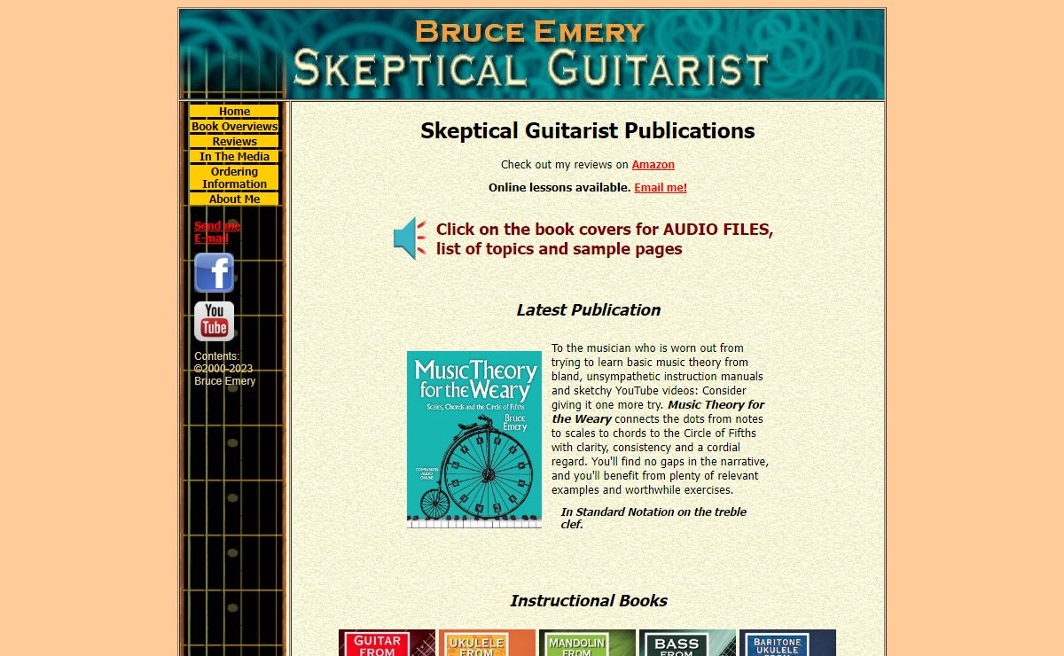 Skeptical Guitarist
