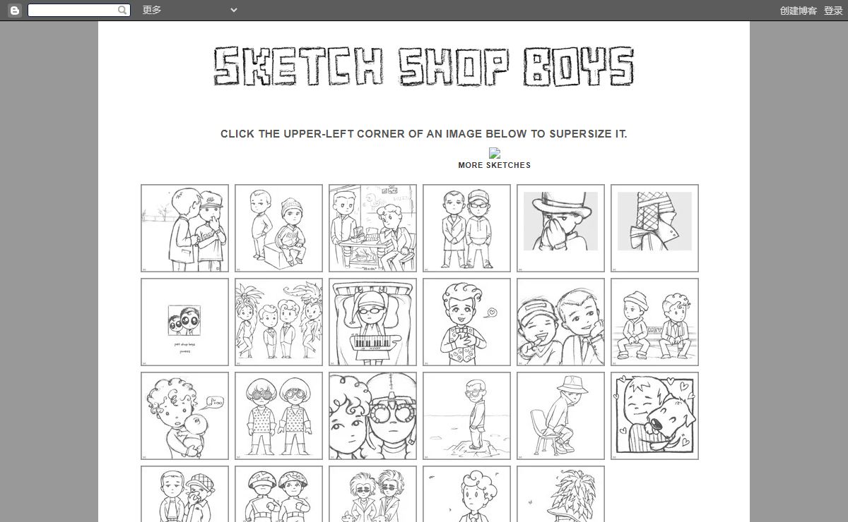 Sketch Shop Boys - Pet Shop Boys and a Pencil