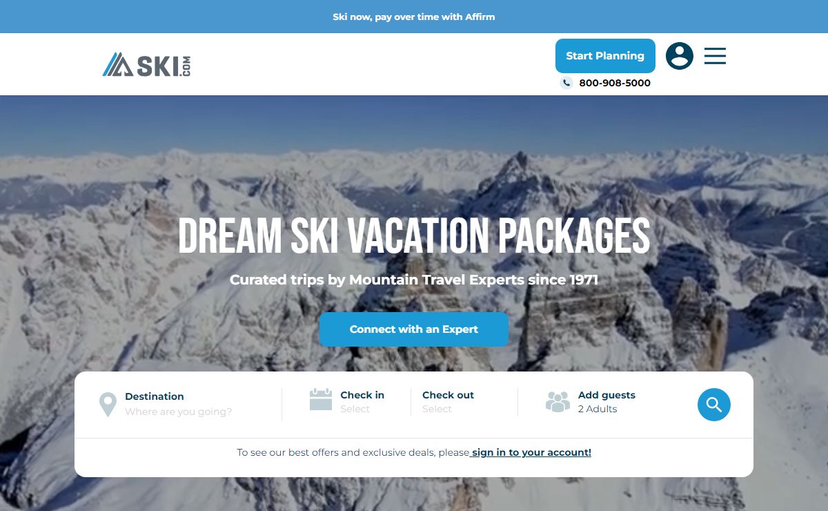 Ski Vacation Packages | Best Ski Resorts | Ski.com