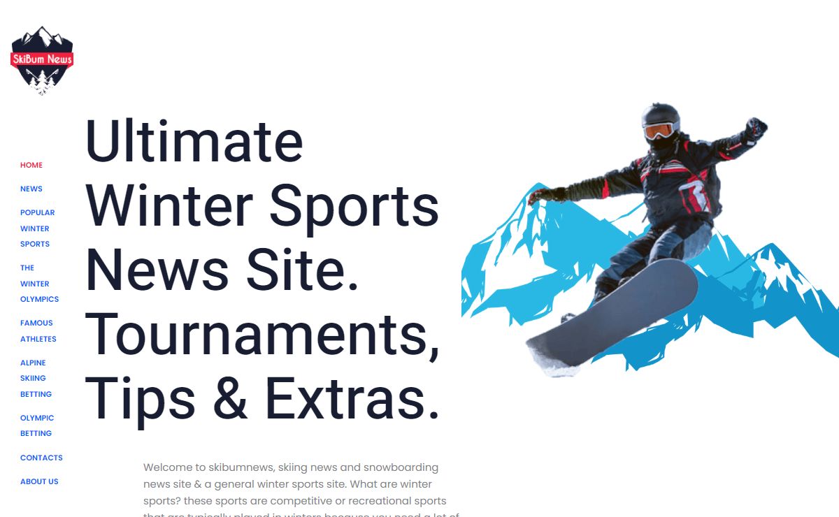 Ultimate Skiing & Snowboarding News Portal | Winter sports