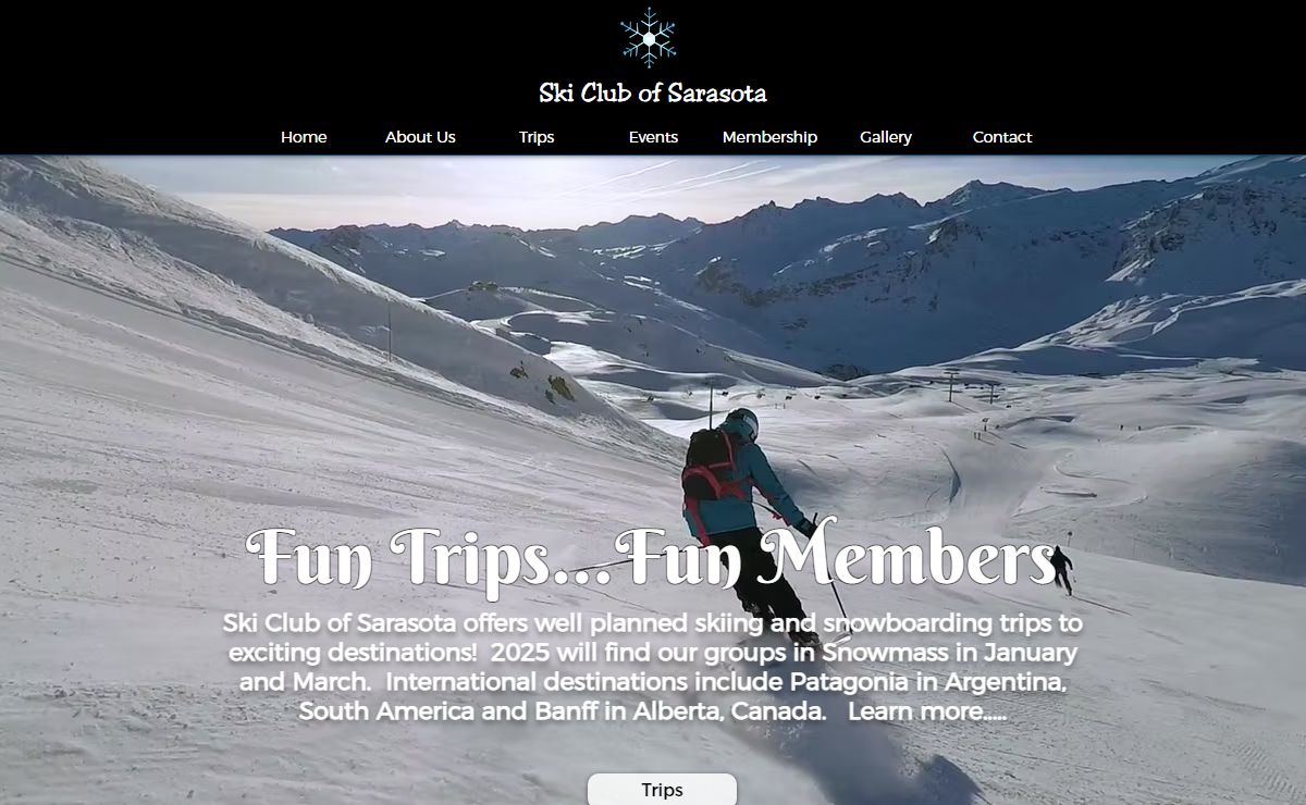 Ski Trips | Ski Club of Sarasota | Snow Skiing | Snowboarding | Sarasota, Florida