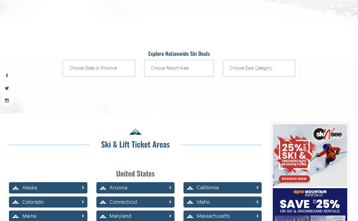 Ski Vacation Promo Codes, Deals, and Discounts | Skier Deals