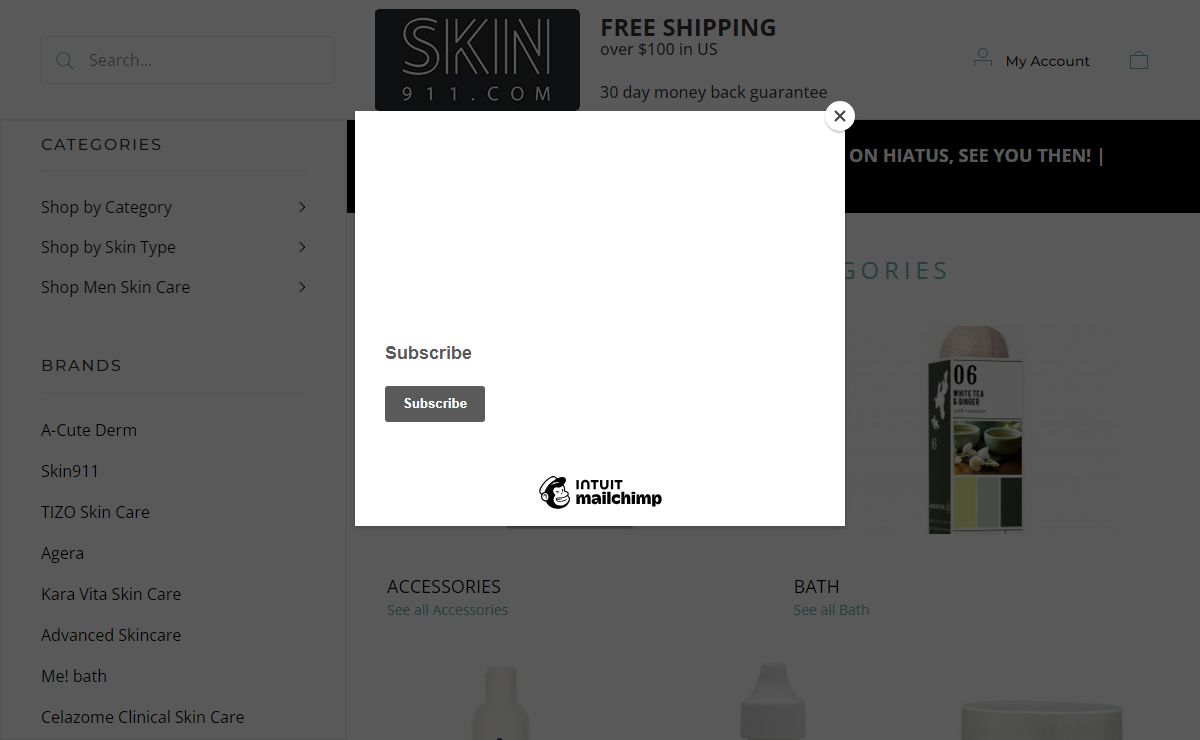 Skin911 Skin Care Store Online for Men and Women