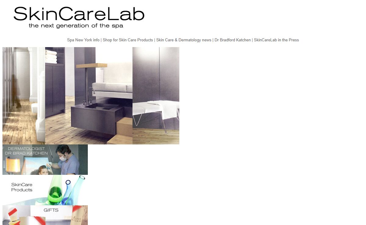 New York Spa in SoHo, Skin Care Lab retails as well skin care products