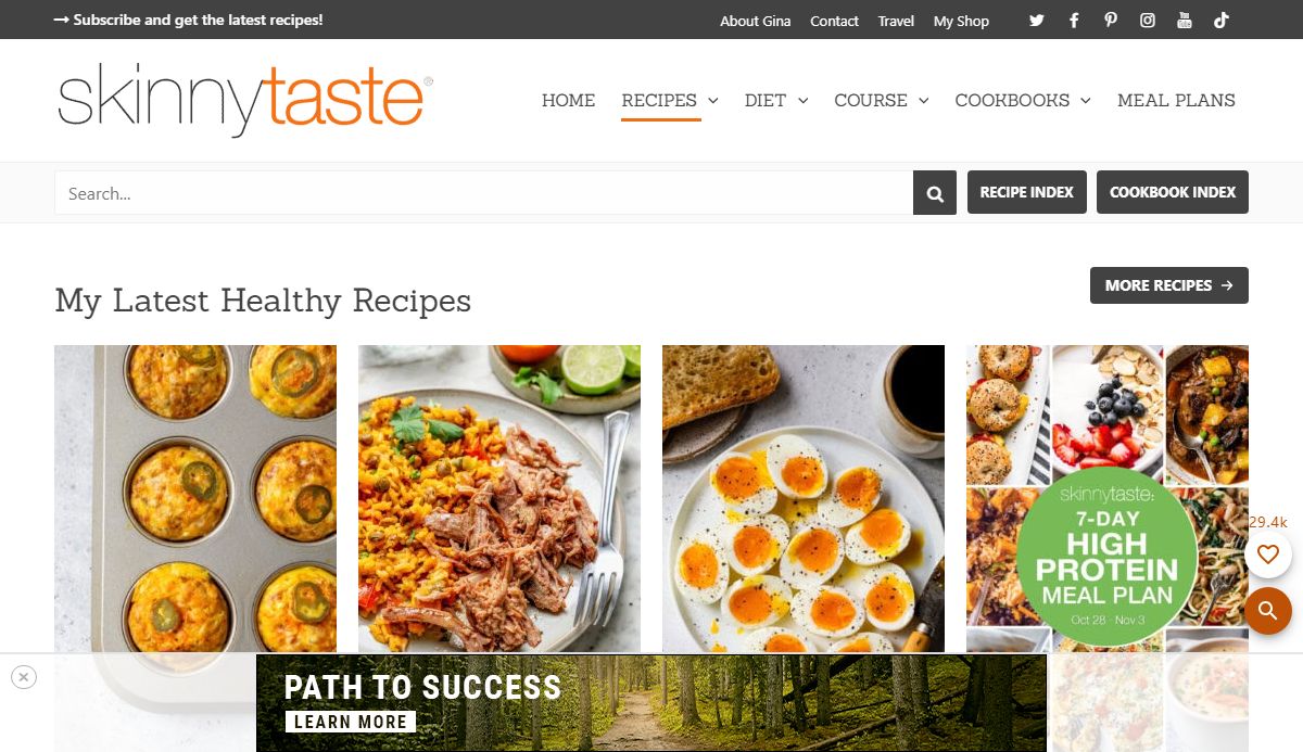 Skinnytaste - Delicious Healthy Recipes Made with Real Food