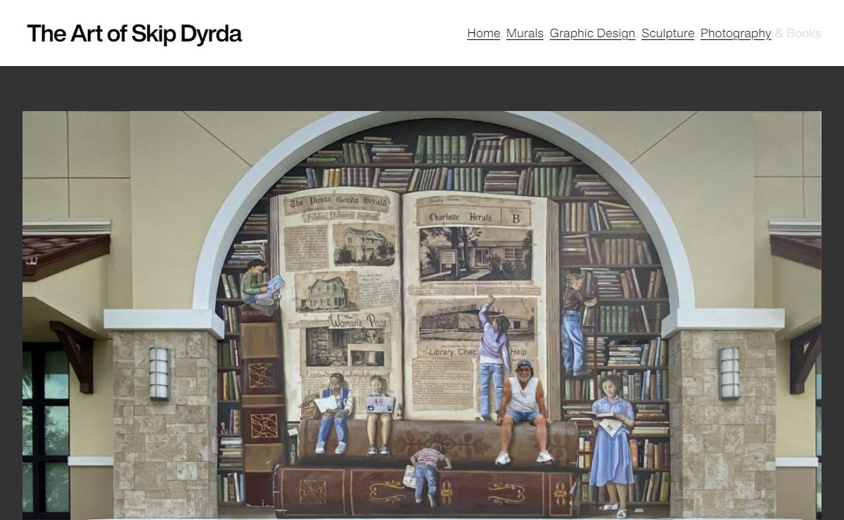 The Art of Skip Dyrda – Murals & More