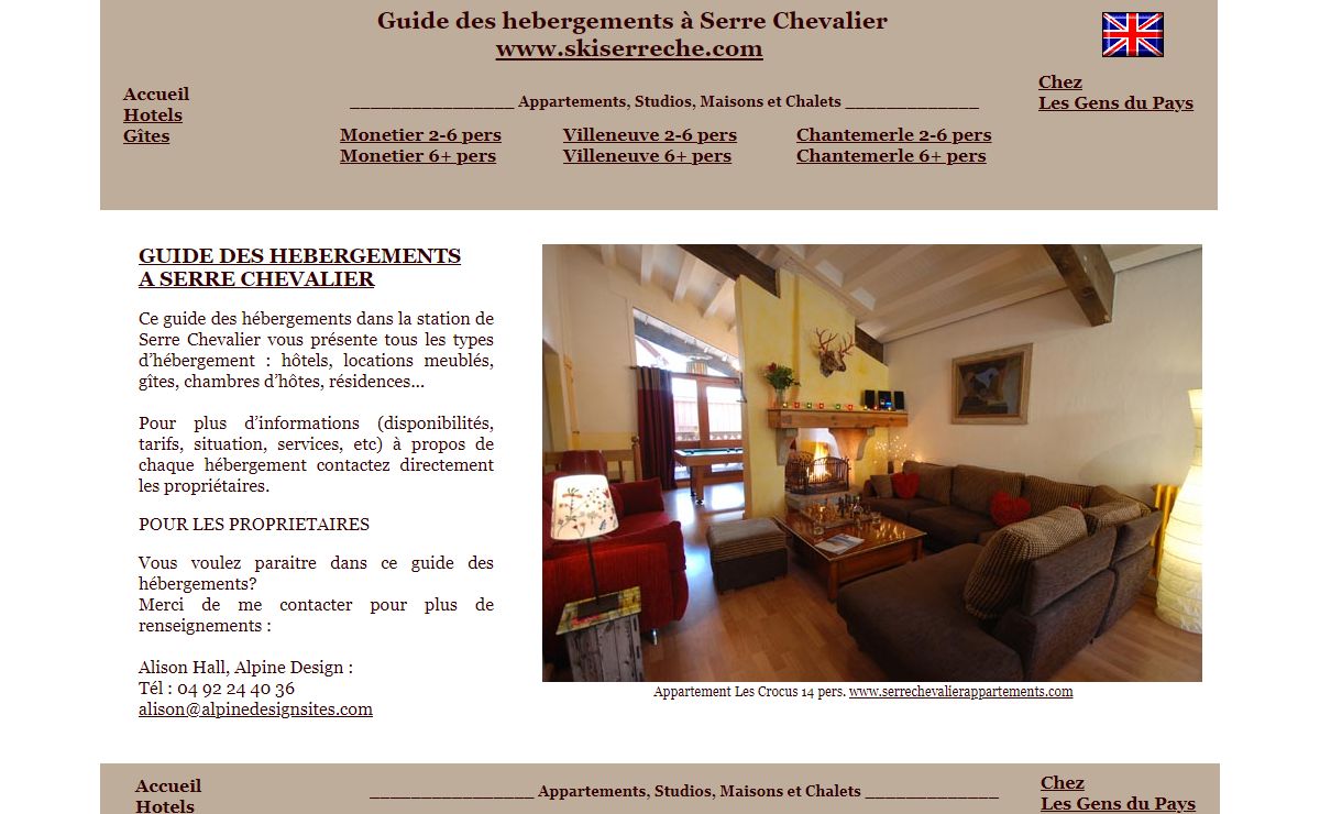 Guide Hebergements Serre Chevalier