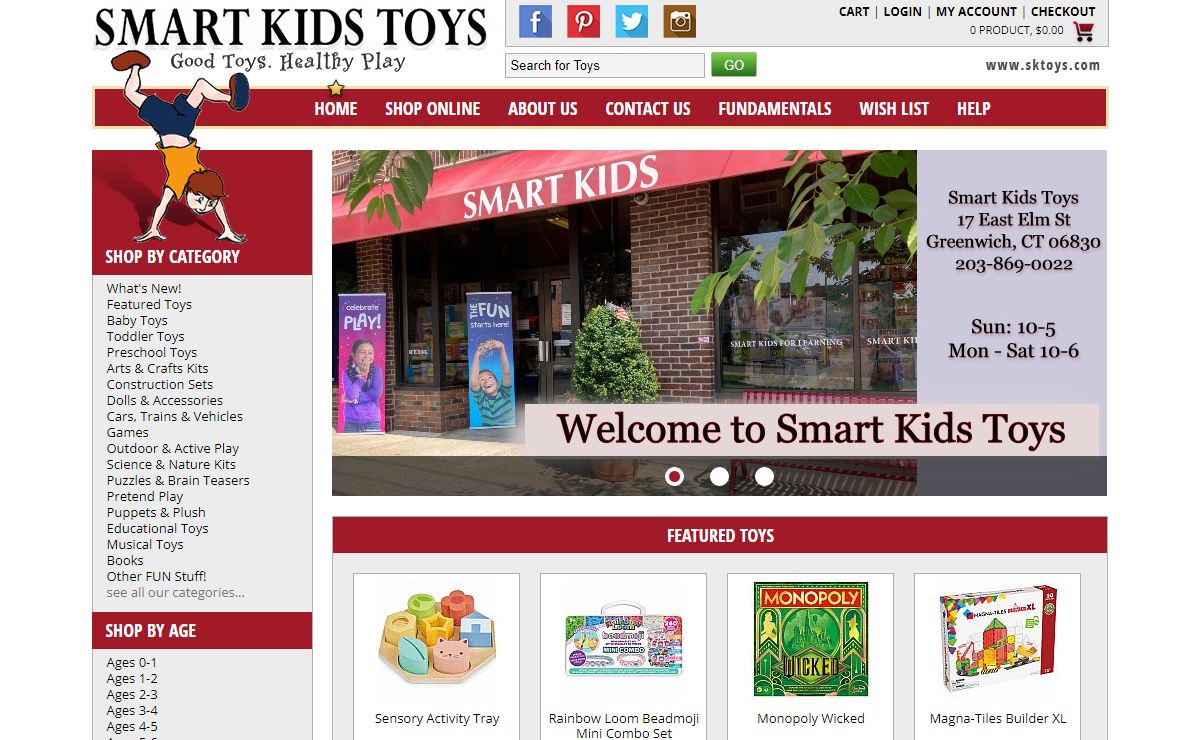 Home Page - Smart Kids Toys