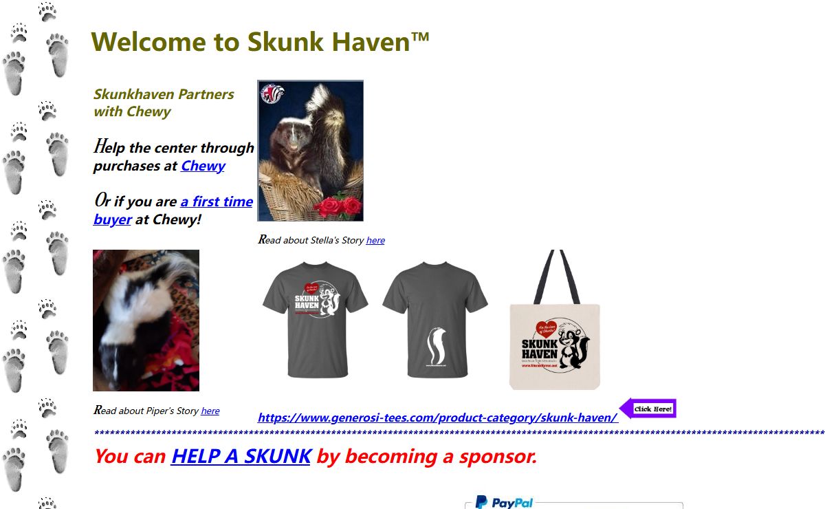 Welcome to Skunk Haven™