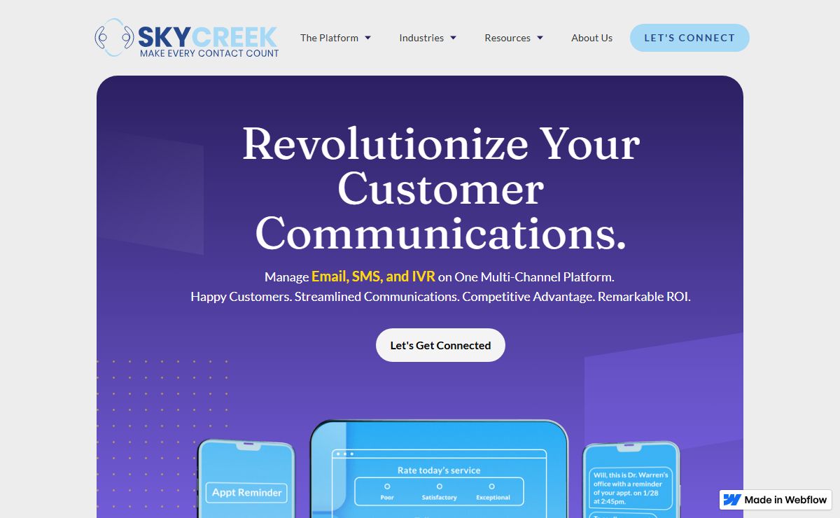 Drive Customer Engagement: Powerful All-in-One SkyCreek Platform