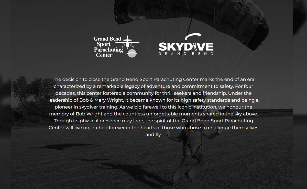 Skydive Grand Bend