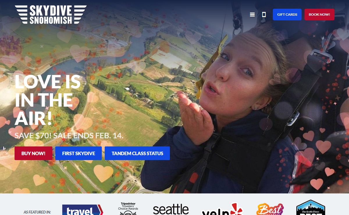 Skydive Snohomish | Skydiving Seattle & Washington State