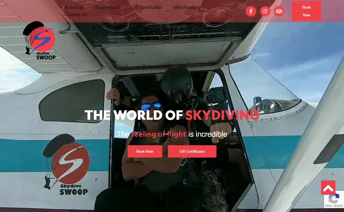 Skydive Swoop - The best Skydiving Club in Toronto.