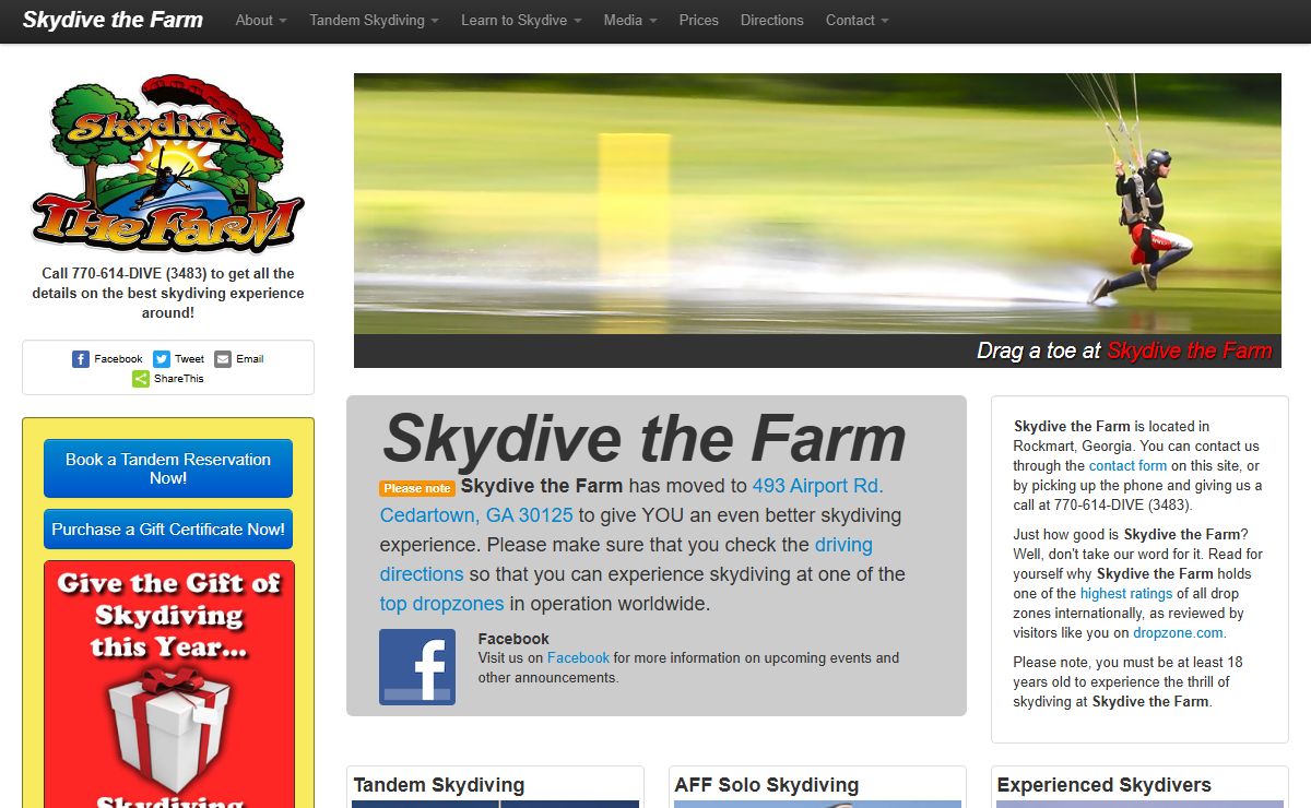 Skydive the Farm - STF