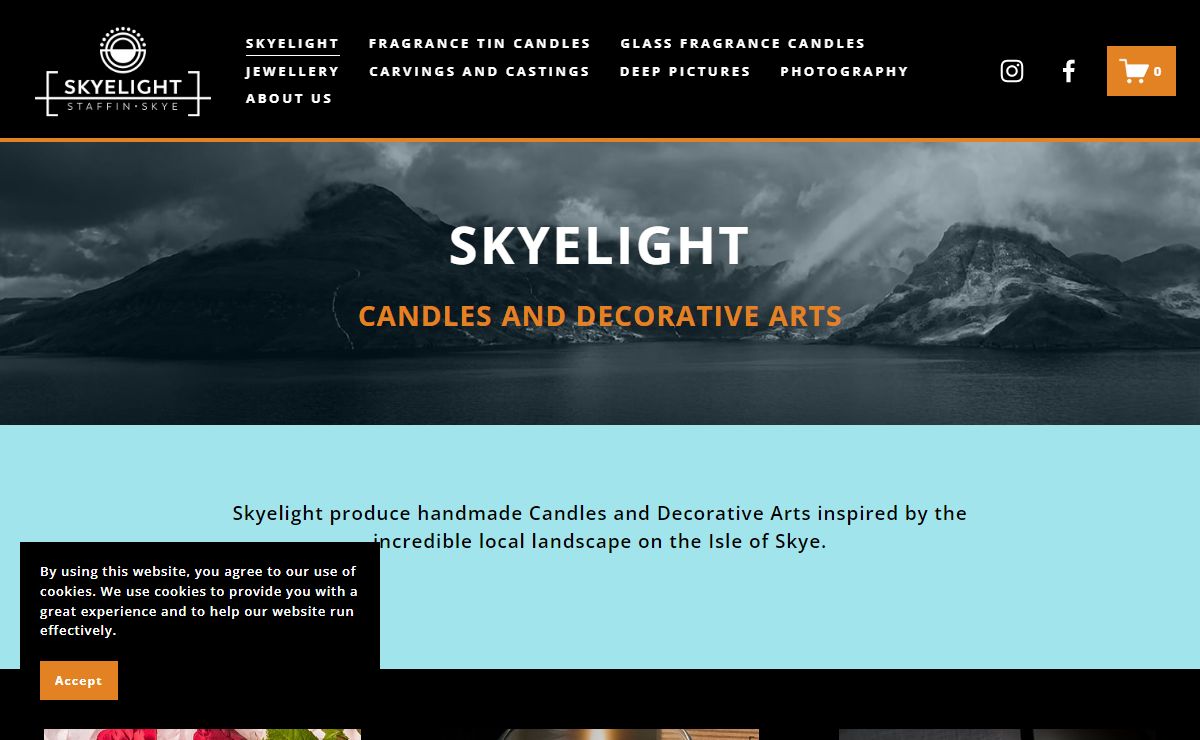 SKYELIGHT - CANDLES AND DECORATIVE ARTS