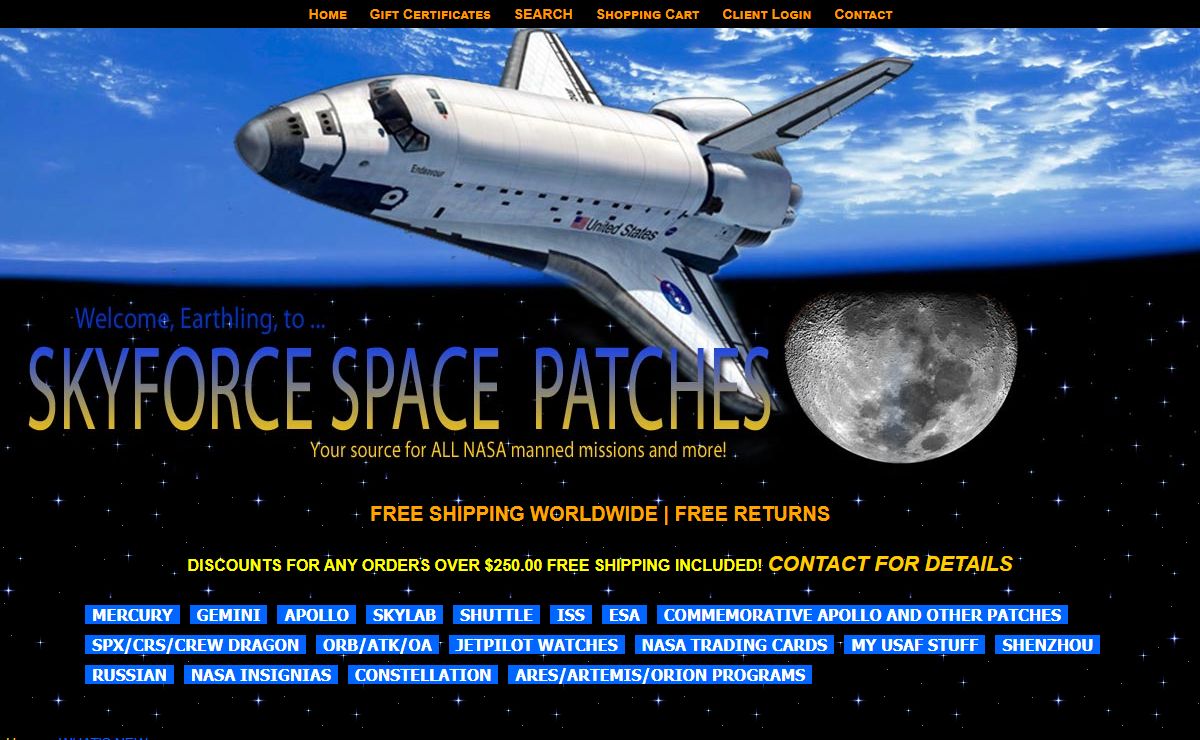 Nasa Space Mission Patches