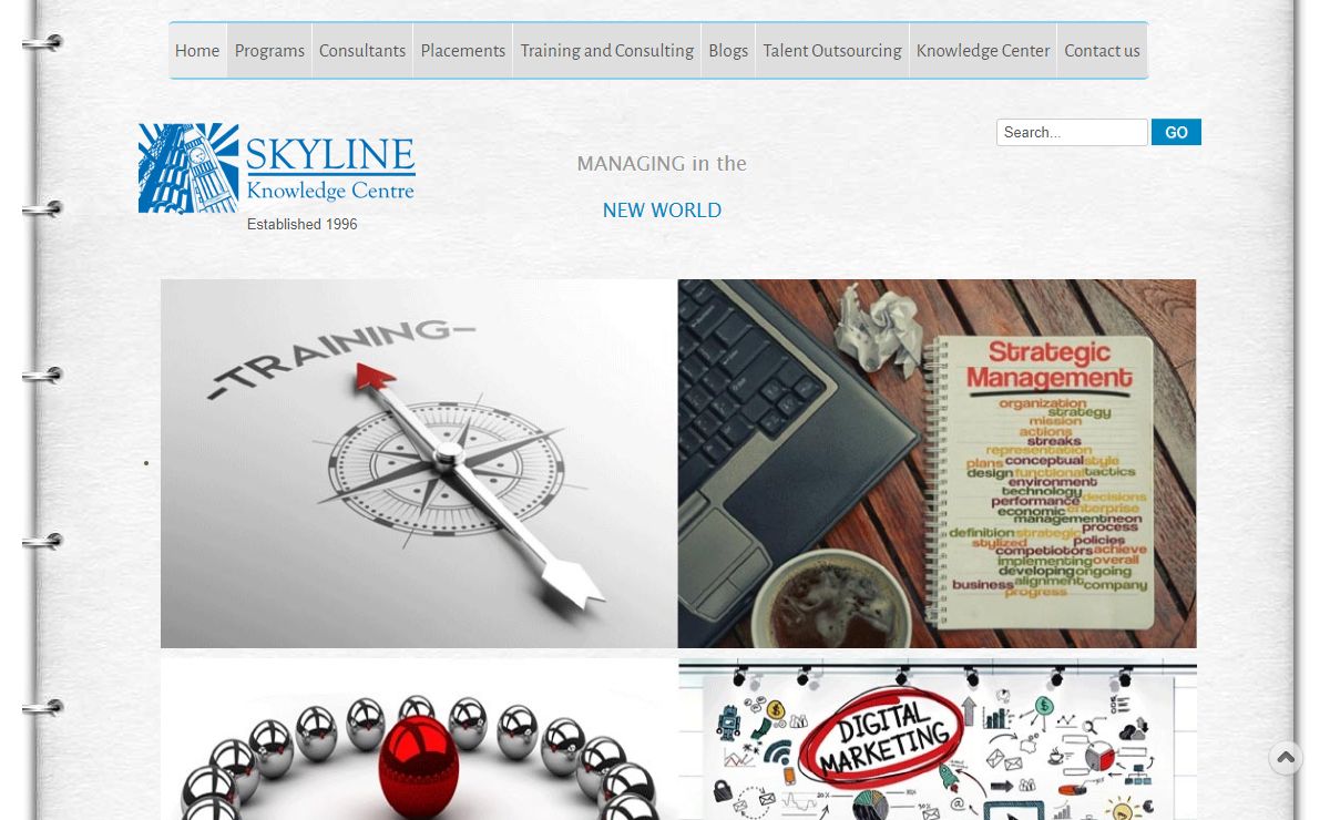 SKYLINE Knowledge Centre – Managing in the new world