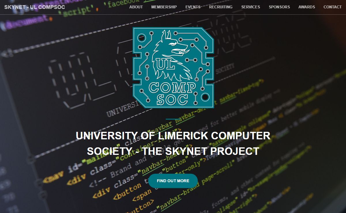 The Skynet Project - University of Limerick Computer Society