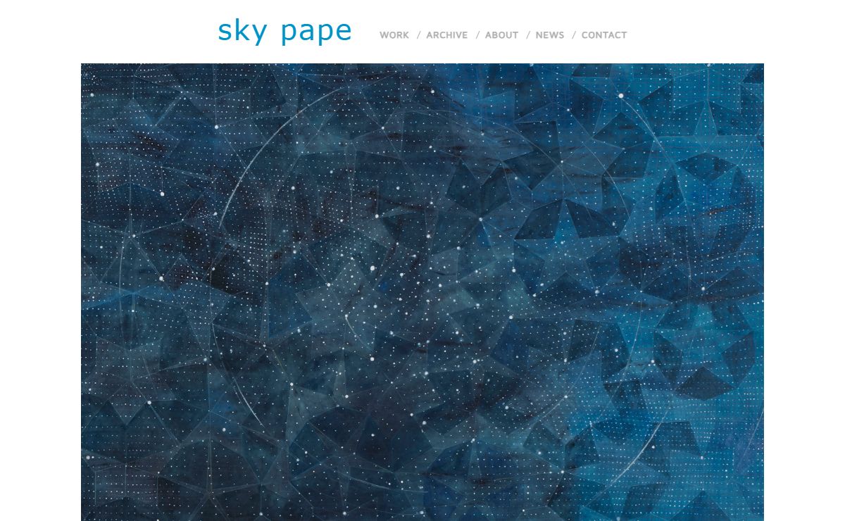 Sky Pape | Fine Art Studio