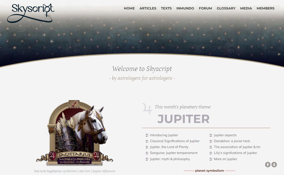 Skyscript Astrology