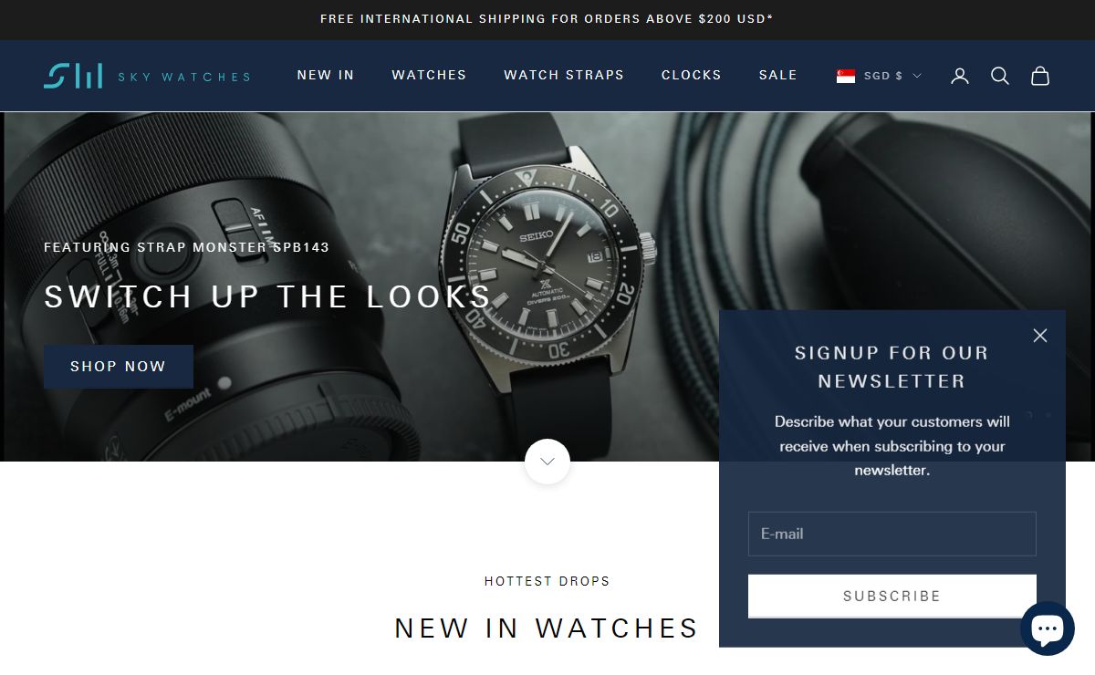 Seiko, Orient and Citizen Watches
