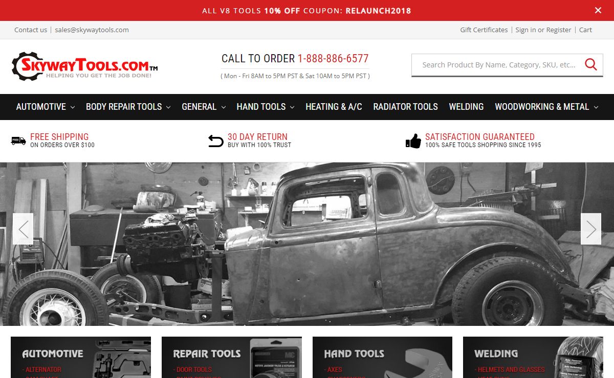 Automotive Tool Manufacturers | Best Online Automotive Tool Store
