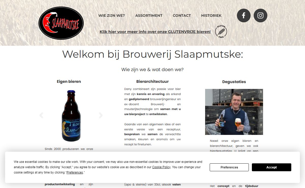 Brouwerij Slaapmutske - Home