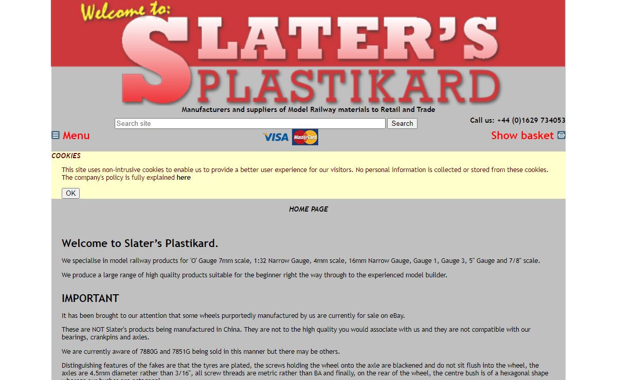 Slater's Plastikard - Home Page