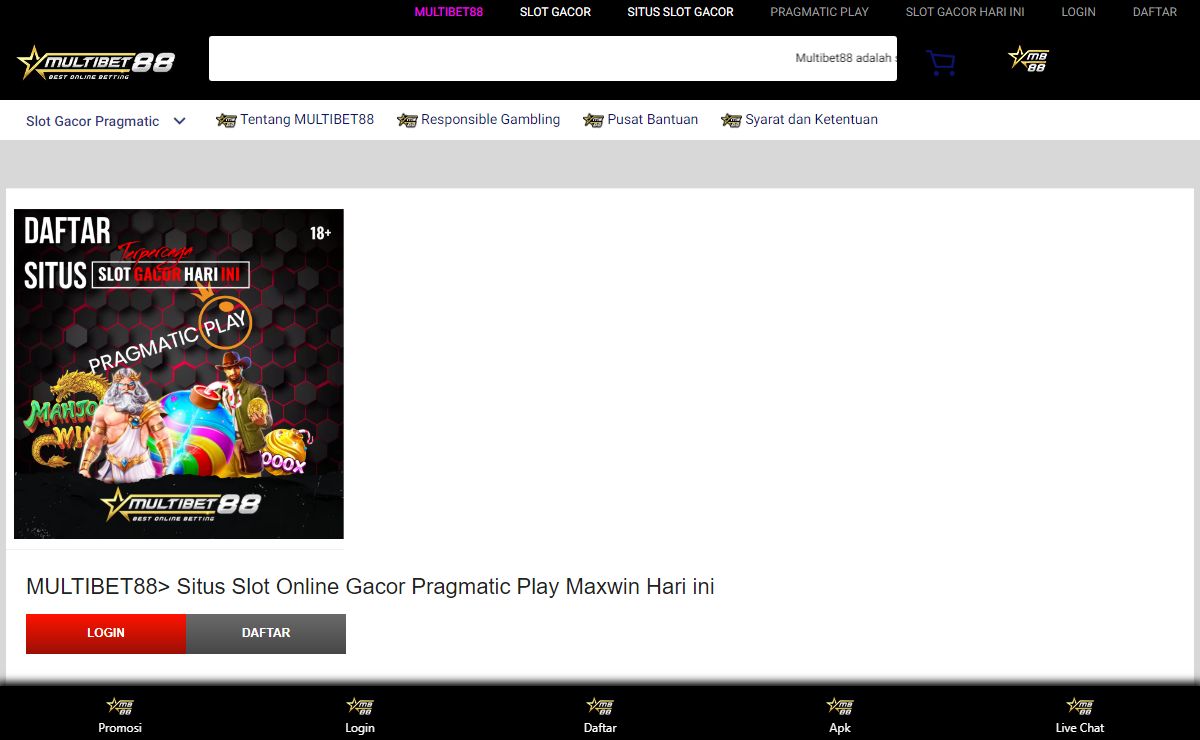 MULTIBET88> Situs Slot Online Gacor Pragmatic Play Maxwin Hari ini