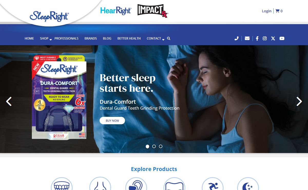 SleepRight Health Products: Enhance Sleep & Wellness