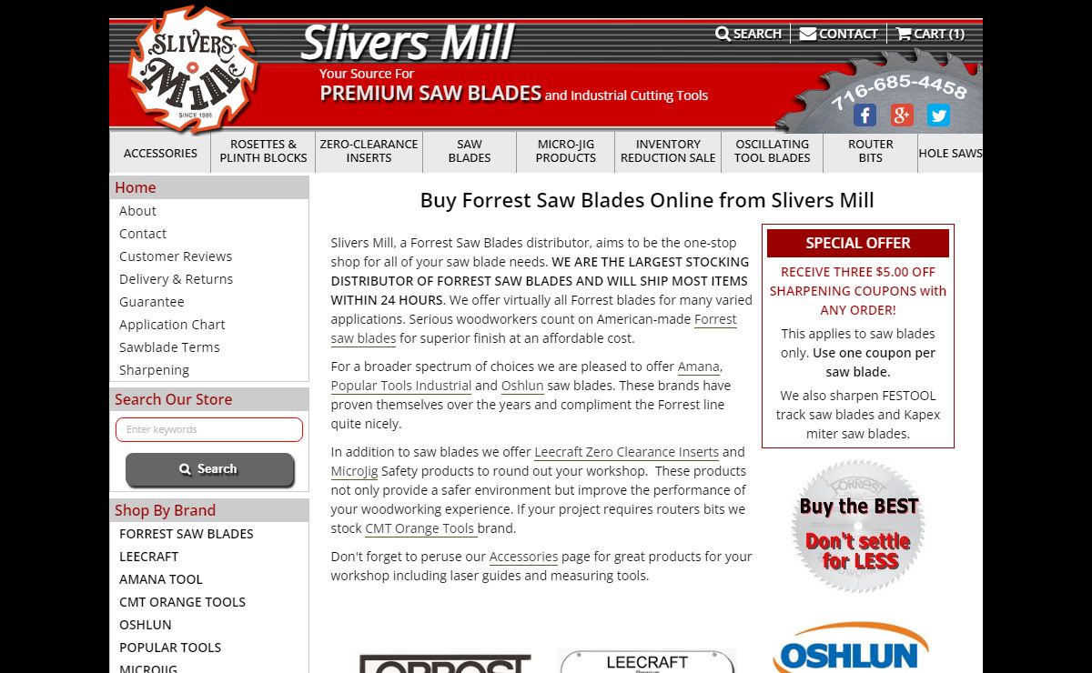 Buy Forrest Saw Blades Online