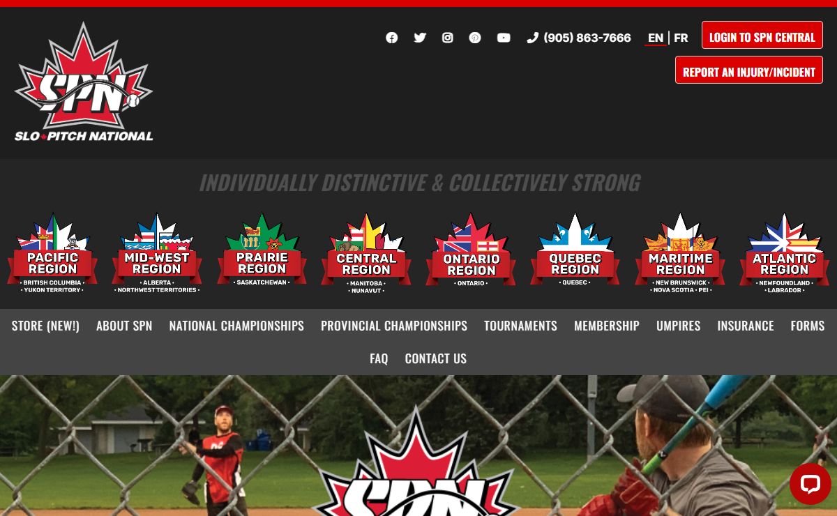 Slo-Pitch National - Slo-Pitch National | Sanctioned Canadian-Wide Slo-Pitch Leagues & Tournaments