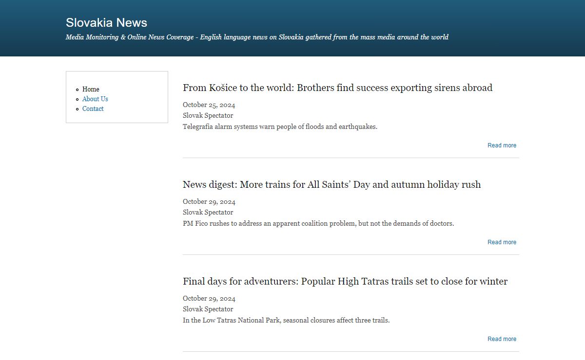 Slovakia News | Slovak online news service
