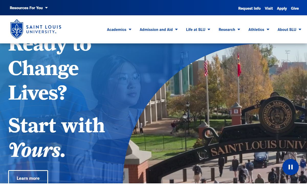 Saint Louis University | SLU.edu : SLU - Saint Louis University