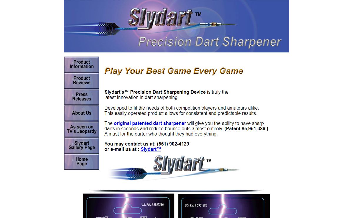 Slydart Home Page
