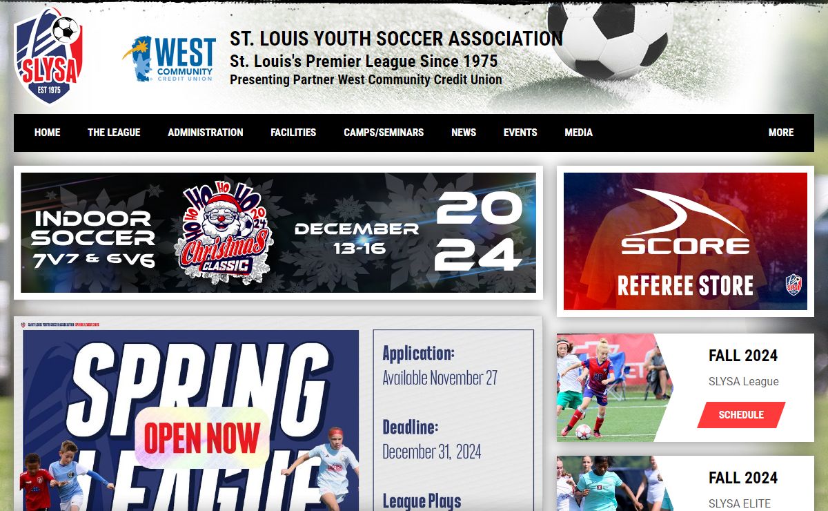Home - St Louis Youth Soccer