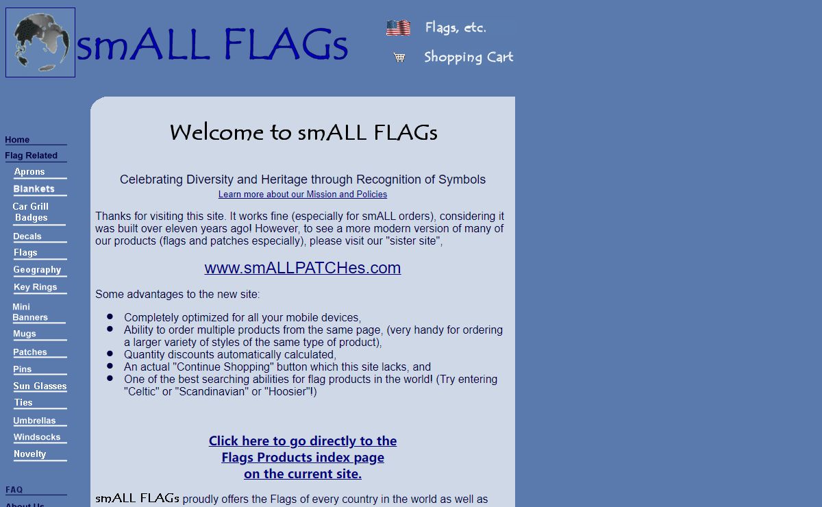 Welcome to smALL FLAGs